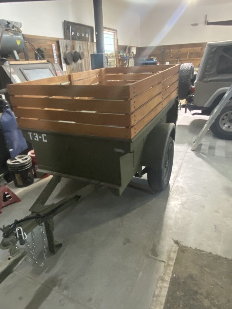 Bantam Military Jeep trailer 1946