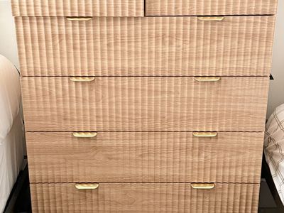 Fluted dresser