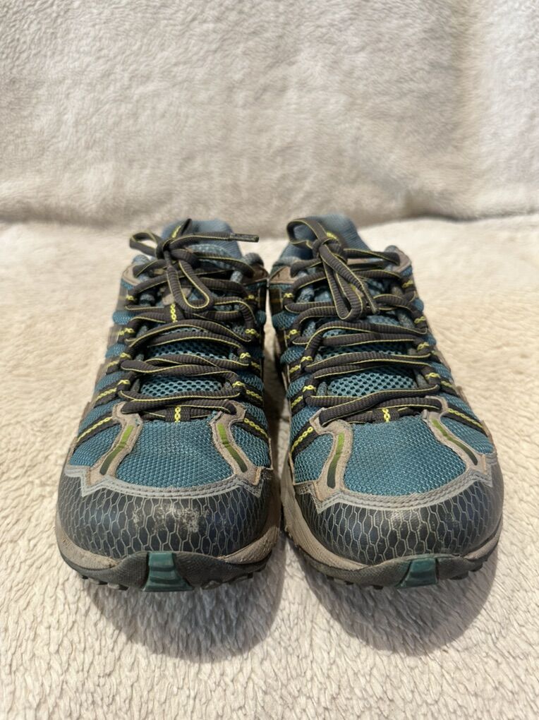 Columbia Women’s Size 7 Wtrprf Teal Hiking Shoes