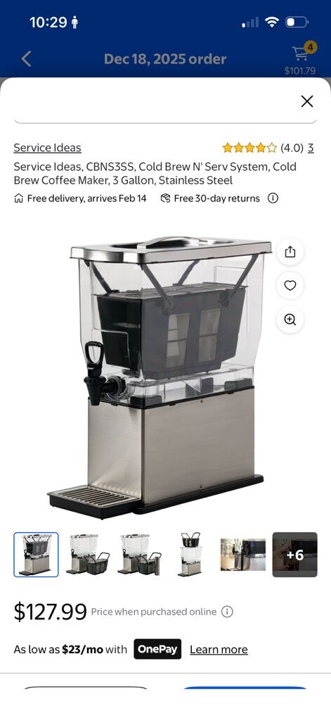 Cold Brew n Serv System