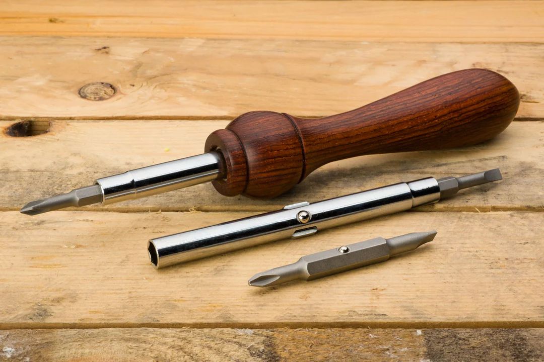 Multi-Function Screwdriver Kit foe Woodturning. Set of 6