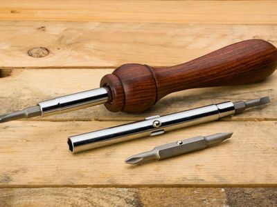 Multi-Function Screwdriver Kit foe Woodturning. Set of 6