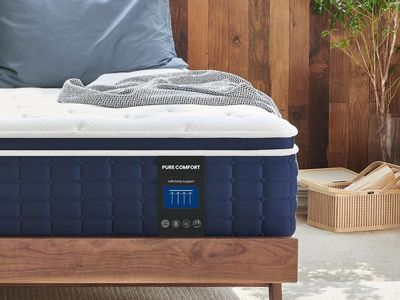 Twin Mattress 12 inch, hybrid, medium firm