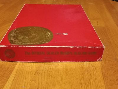 The Official Dealer McDope Dealing Game - from Last Gasp comics - Vintage Board Game Collectible