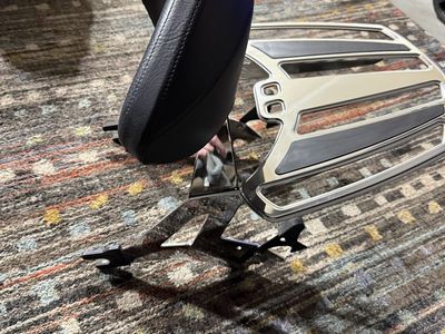 Victory Cross Country OEM Backrest w/ Luggage Rack