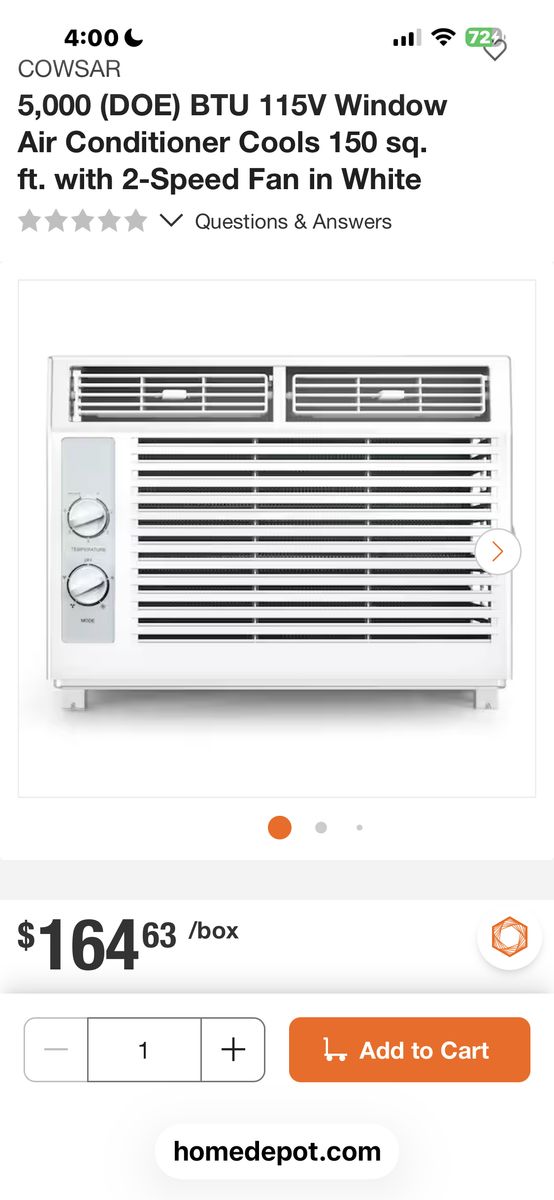 Window Air Conditioner