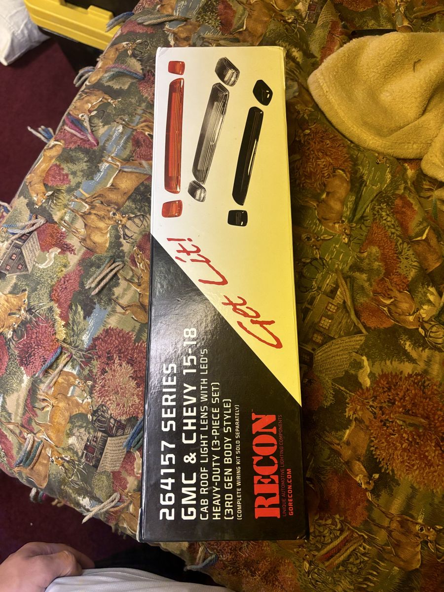 NEW RECON Cab Lights 15–18 Silverado/Sierra HD