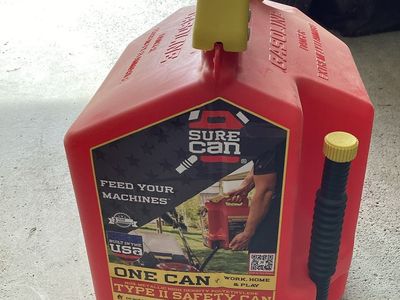 Sure can gasoline container