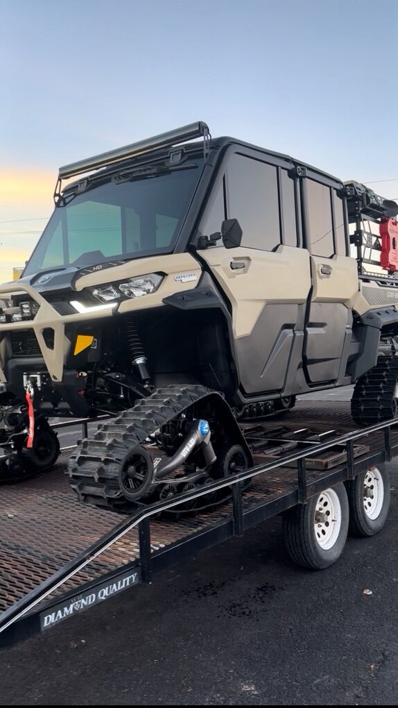 Fully Loaded Canam Defender With Tracks