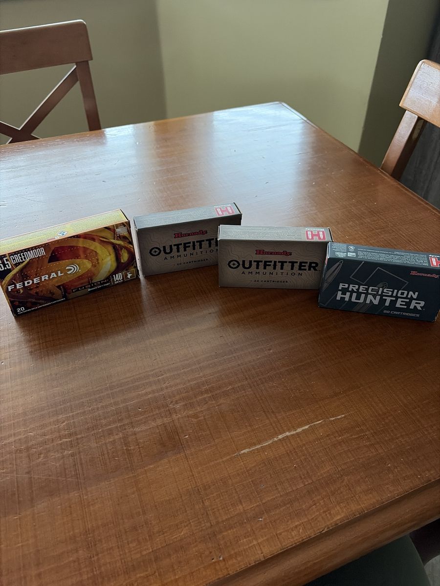 Various 6.5 Creedmoor Ammo
