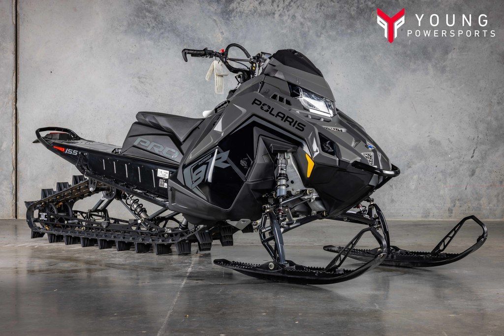 2025 Polaris® 9R PRO RMK 155 Shadow Gray / Gloss Black