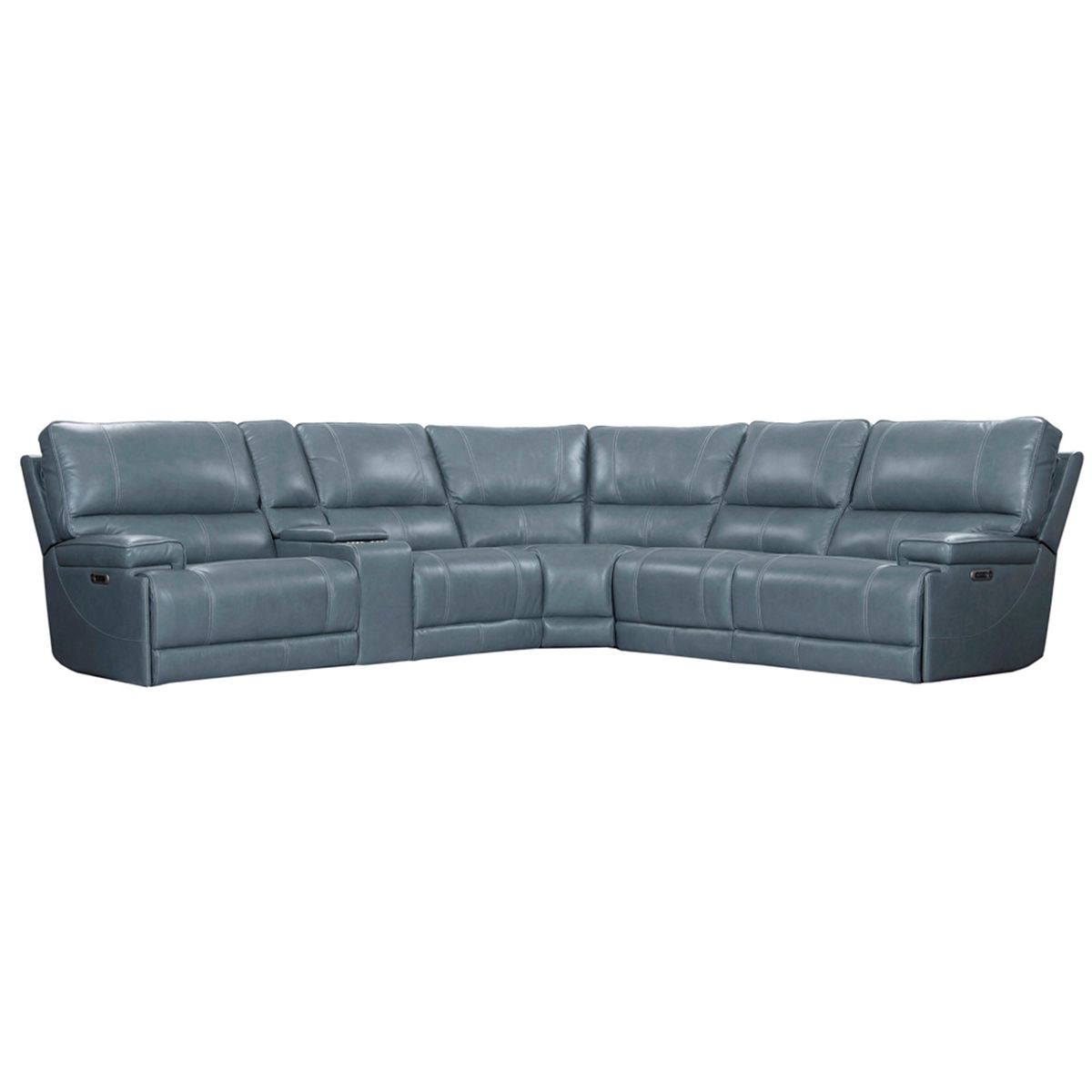 Sectional Couch with Built-in Cup Holders and Reclining Features