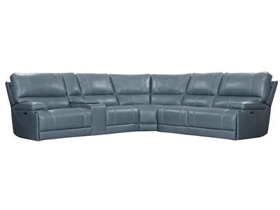 Sectional Couch with Built-in Cup Holders and Reclining Features