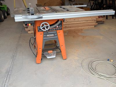 Ridgid table saw