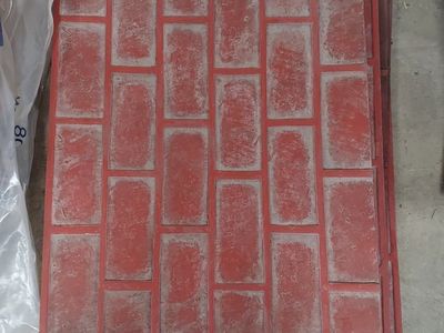 Sello para Concreto – Diseño Brick Pattern