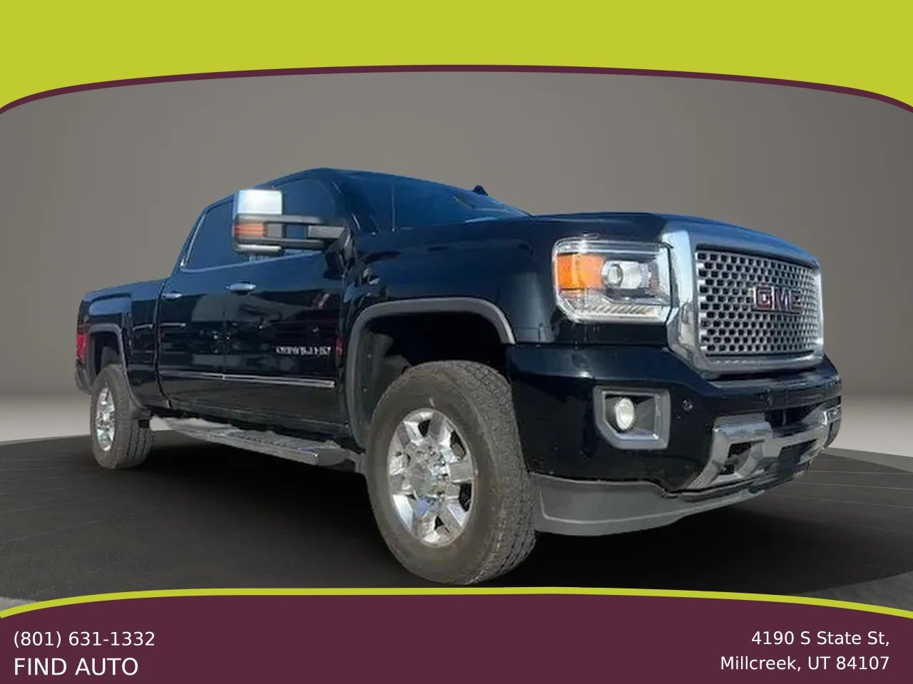 2016 GMC Sierra 3500HD Denali