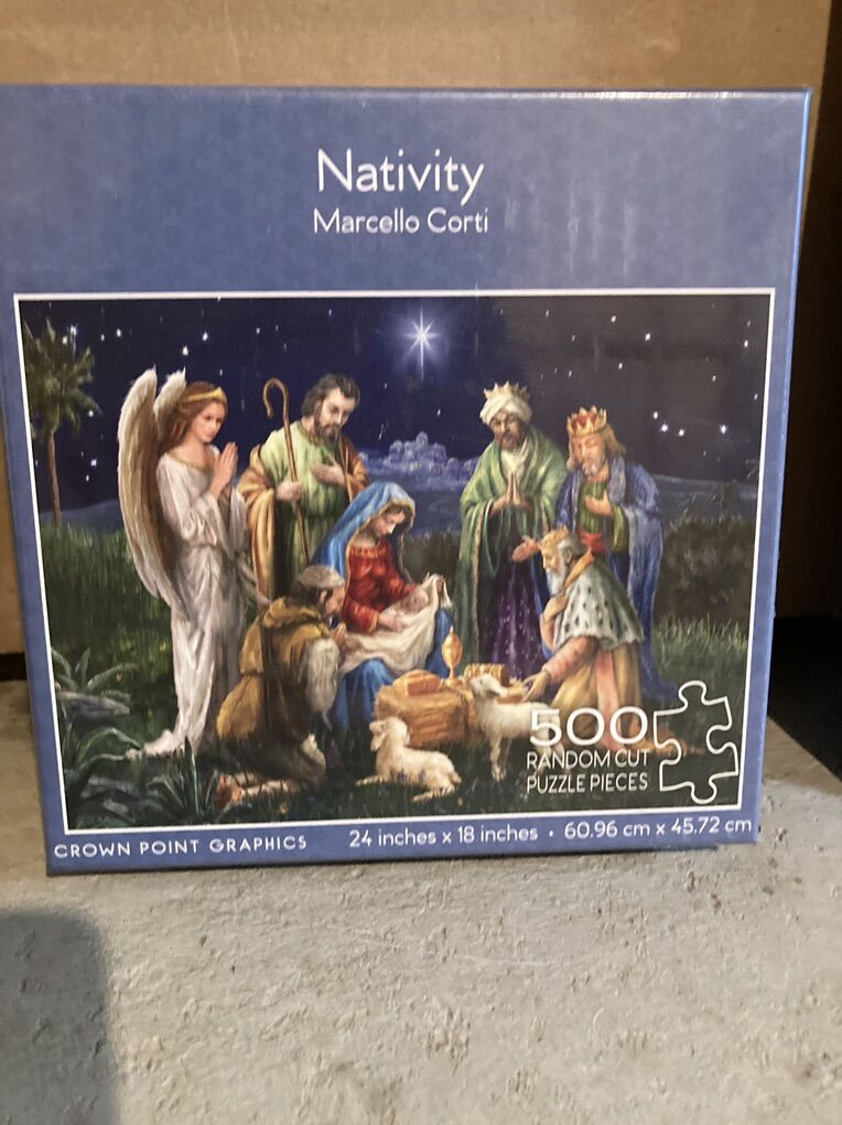 500 piece Puzzle, Nativity