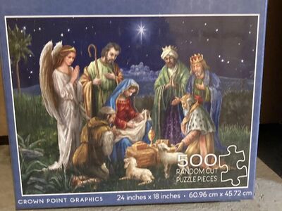 500 piece Puzzle, Nativity