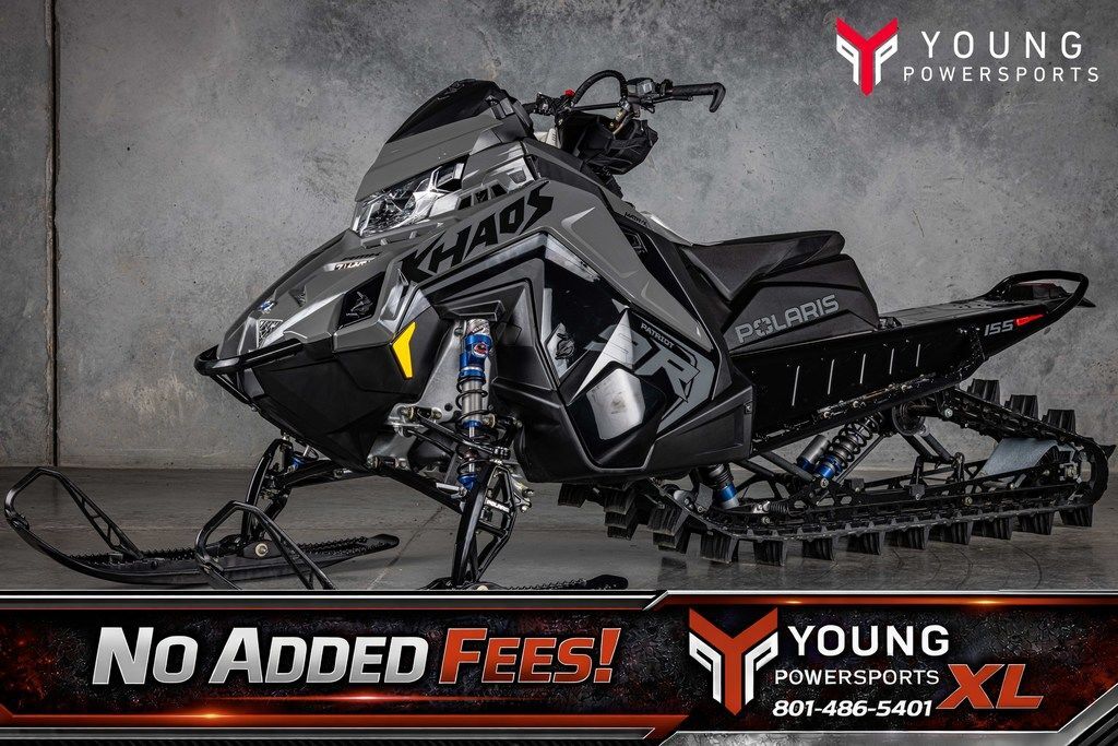 2025 Polaris® 9R RMK KHAOS 155 Shadow Gray / Gloss Black