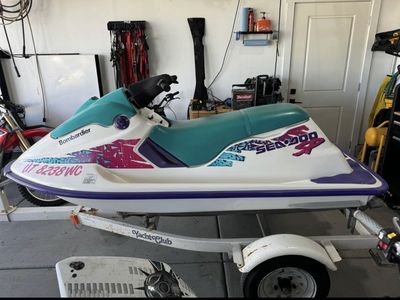 2owner 1996 Bombardier Sea-Doo SP with Trailer