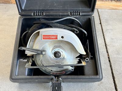 Craftsman Skill Saw Circular Saw 7 1/4 inch with extra blades