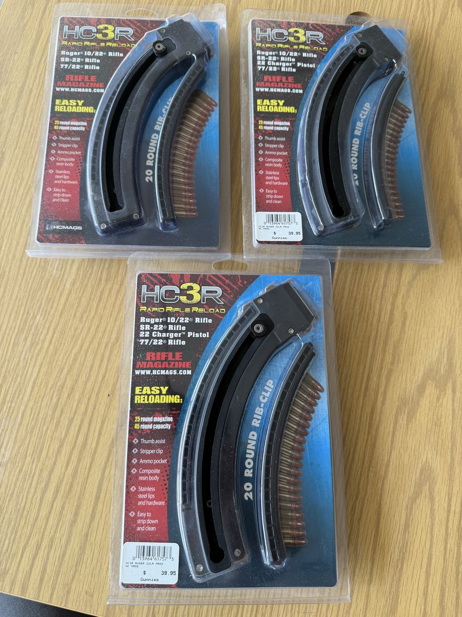 HC3R 10/22 Magazines 