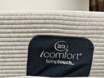 Clean! Iserta Queen Memory Foam Mattress! $175