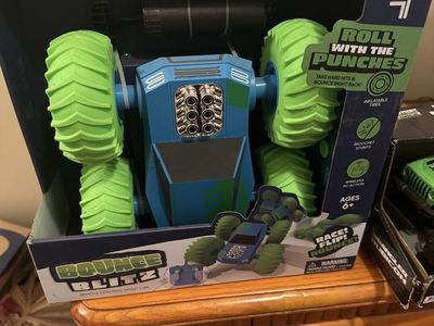 Bounce Blitz Remote Control Stunt Car - Inflatable Tires, Ricochet Stunts, Ages 6+