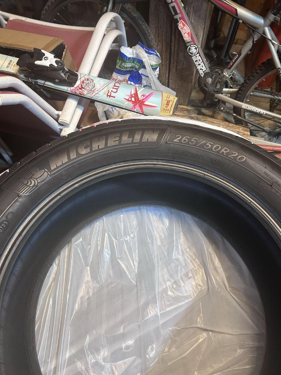 3x Michelin 265/50R20 107T All-Season Tire - Used Like New