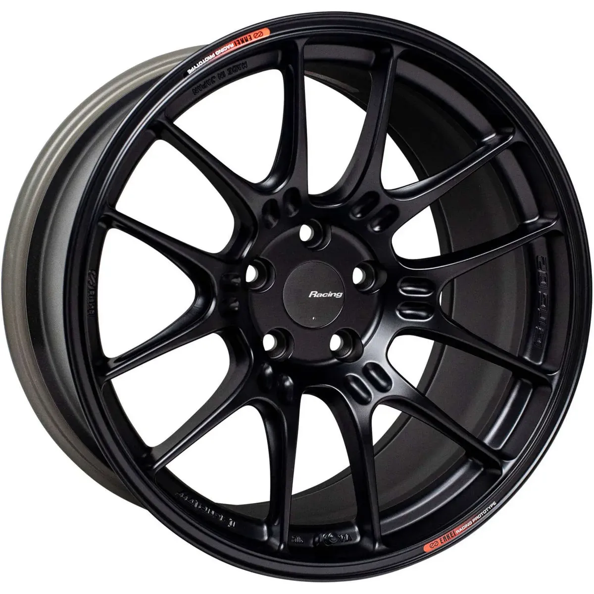 Enkei GTC02 Staggered set of wheels18x10 +32 & 18x9+25 in 5x112 in Matte Black Toyota Supra MKV A90 J29 VW Audi