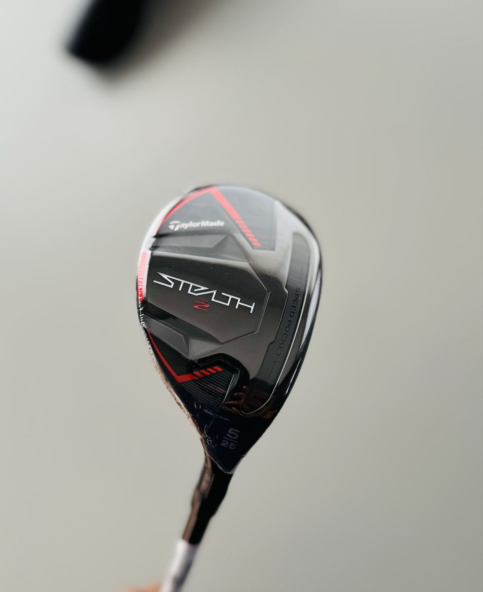 TaylorMade Stealth 2 Hybrid #5, 25° Loft, Fujikura Ventus TR 5-A HB Shaft, Lamkin Grip