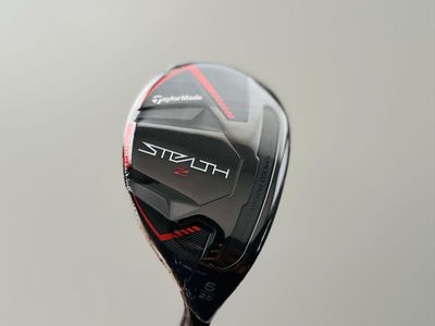 TaylorMade Stealth 2 Hybrid #5, 25° Loft, Fujikura Ventus TR 5-A HB Shaft, Lamkin Grip