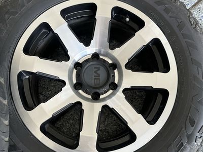 Trail finder A/T 275/65 r18 116t tires on 18” MB wheels