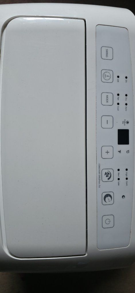 Insignia™ - 350 Sq. Ft. 8,000 BTU Portable Air Conditioner - White