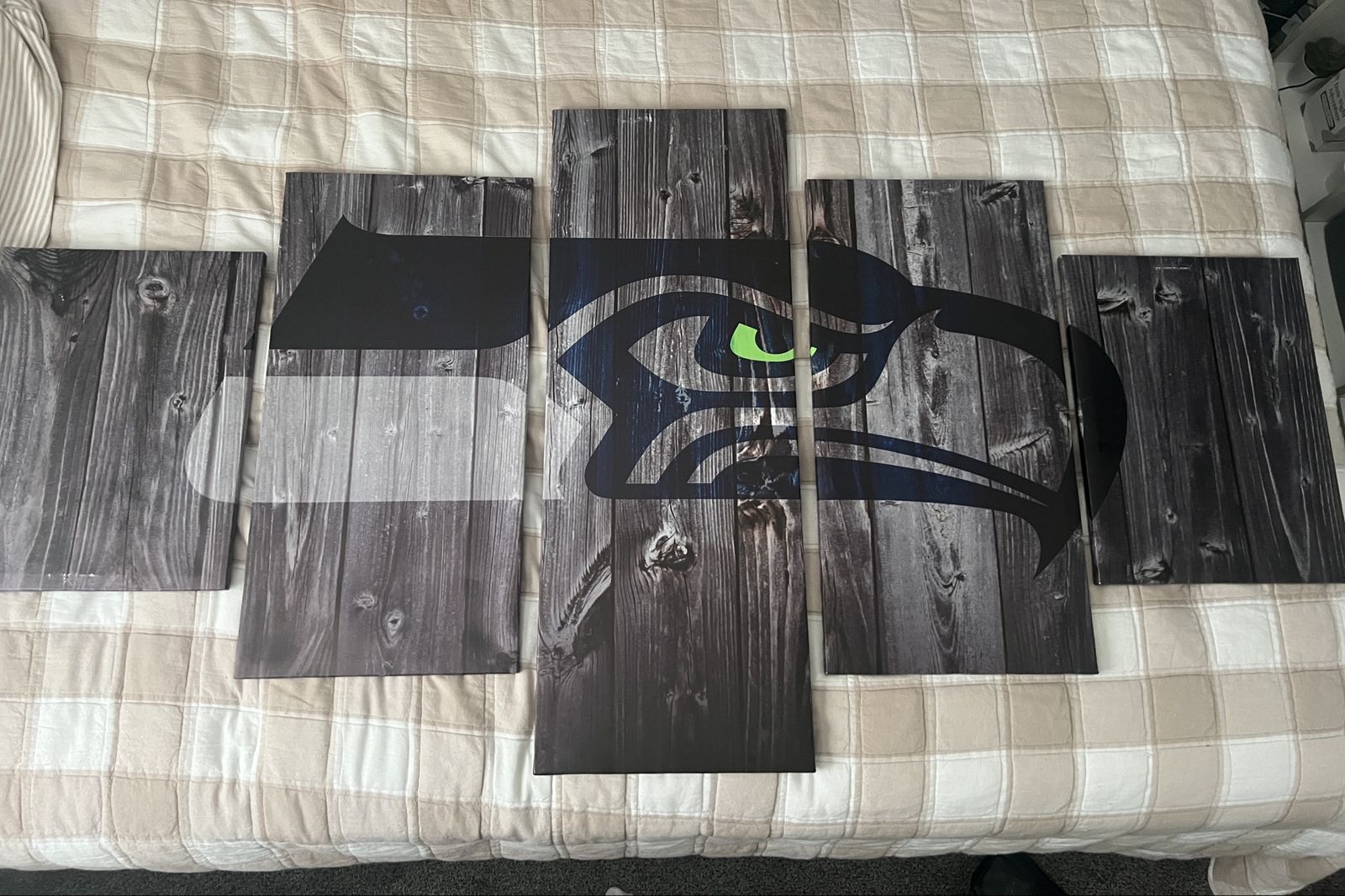 Seattle Seahawks Wall Art – Large Multi Panel Canvas