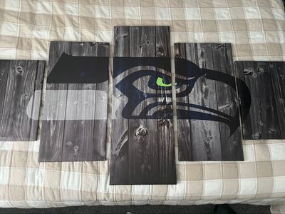 Seattle Seahawks Wall Art – Large Multi Panel Canvas