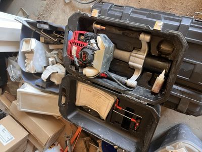 Titan Gas Powered Post Driver with Honda GX35 4-Stroke Engine & Carrying Case