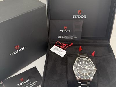 Tudor Pelagos 42 Titanium Black Dial (2025 Full Kit) - Ref. 25600TN - Excellent - Original Receipt