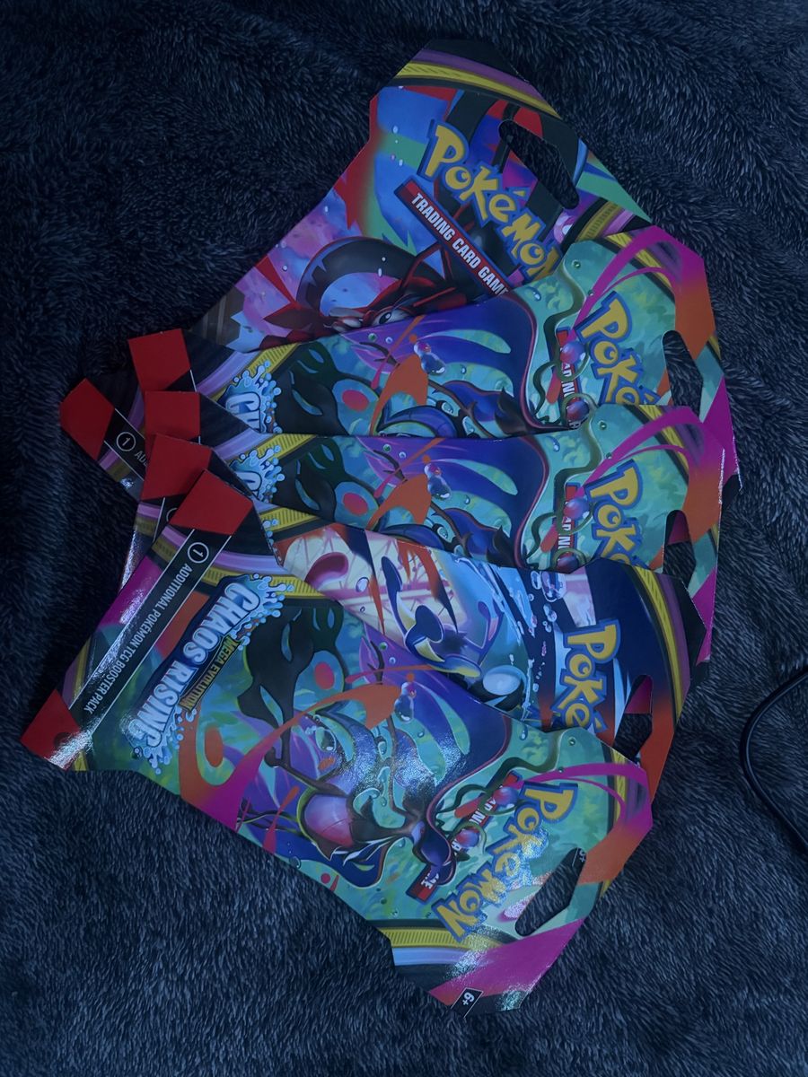 Chaos Rising Pokemon cards 5 pack