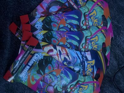 Chaos Rising Pokemon cards 5 pack