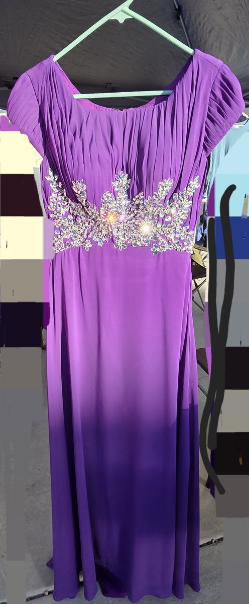 Purple dress