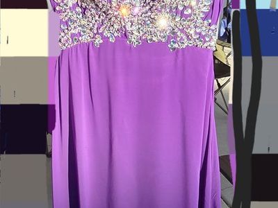 Purple dress