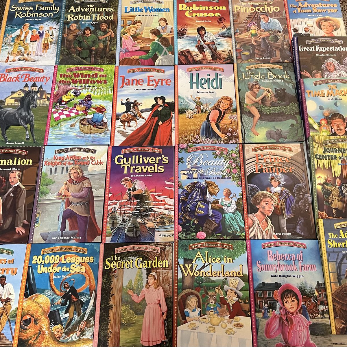 Brand new 25 illustrated classic books
