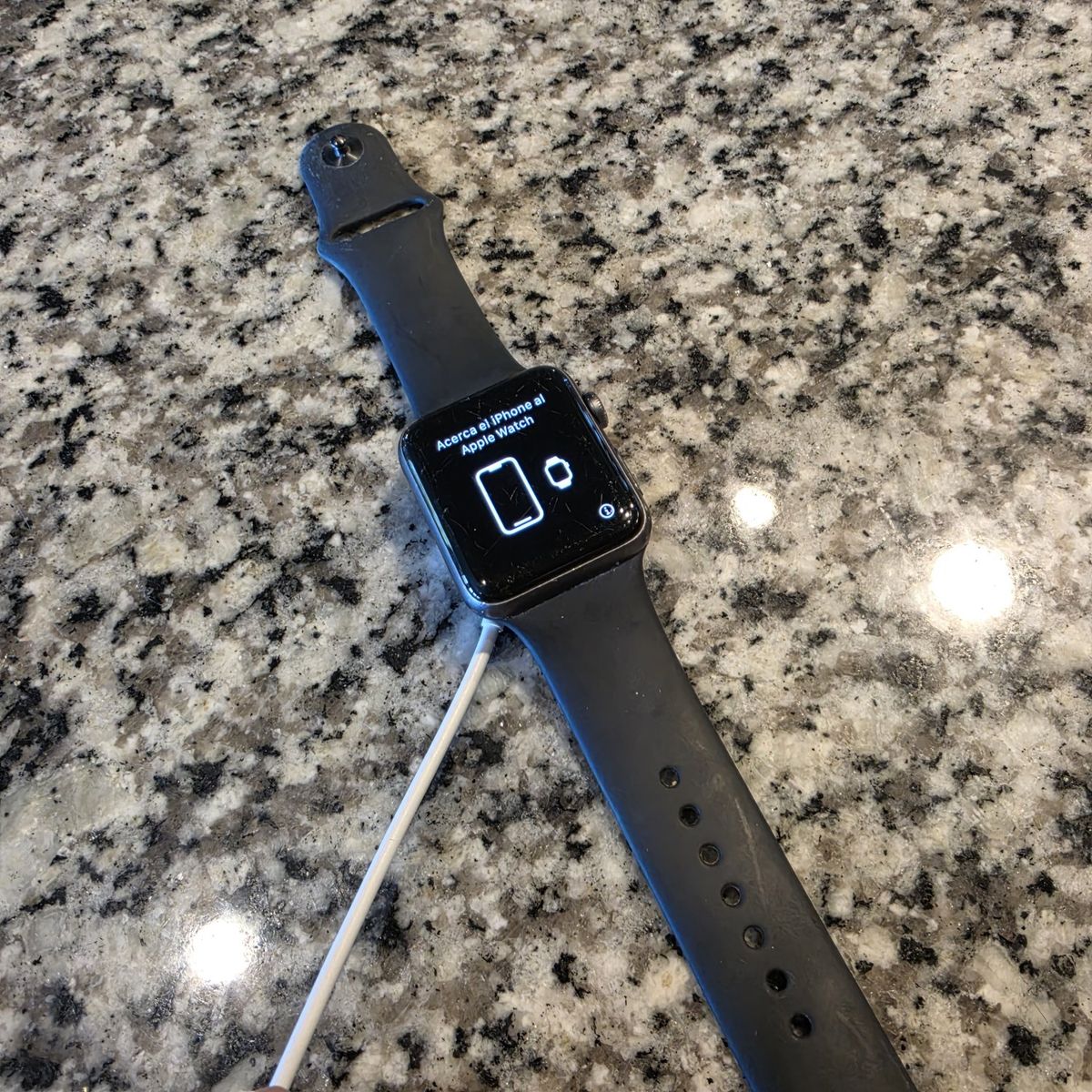 Apple Watch Series 3 42mm Aluminum Case Smartwatch - Space Gray