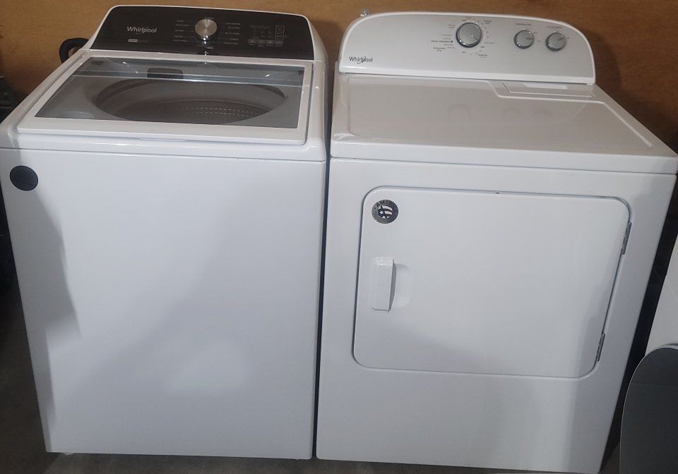 Whirlpool washer & electric dryer free curbside delivery in the slc area warranty included