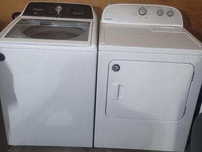 Whirlpool washer & electric dryer free curbside delivery in the slc area warranty included