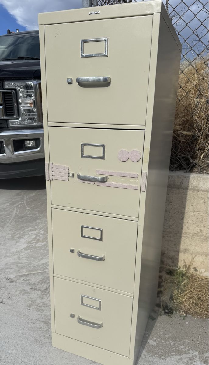 FREE 4-drawer file cabinet.