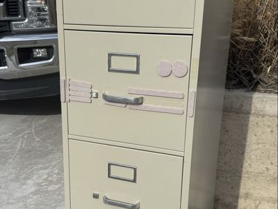 FREE 4-drawer file cabinet.