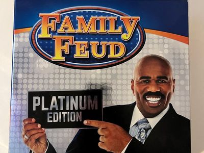 Family Feud Platinum Edition Board Game - It's a Survey Showdown! Ages 8+