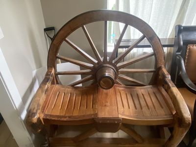 Wagon Wheel Chair